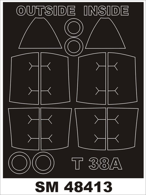 Montex SM48413 T-38A TALON TRUMPETER