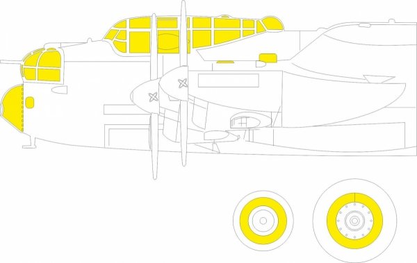 Eduard BIG49412 Lancaster B Mk. III Dambuster PART I HONG KONG MODELS 1/48