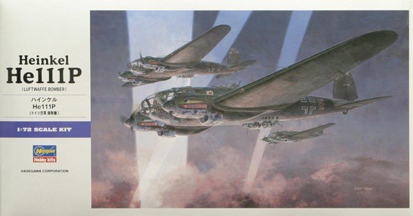 Hasegawa E22 Heinkel He-111 P 1/72
