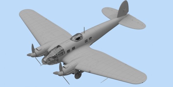 ICM 48262 He 111H-6, WWII German Bomber (1:48)