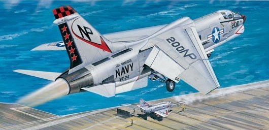 Trumpeter 02273 F-8J Crusader (1:32)