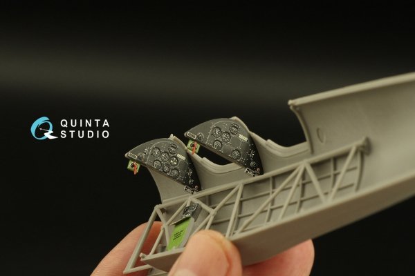 Quinta Studio QD32161 PT-13 Kaydet 3D-Printed &amp; coloured Interior on decal paper (Roden) 1/32