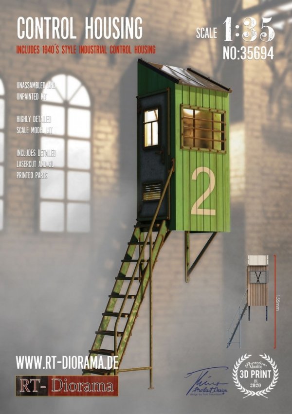 RT-Diorama 35694 Control Housing 1/35