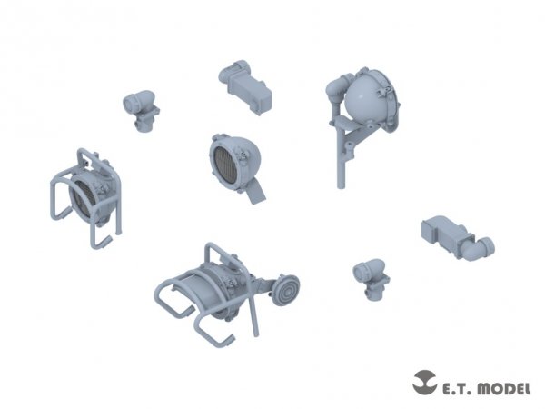 E.T. Model P35-275 Lights Set for Russian T-80U Family 1/35