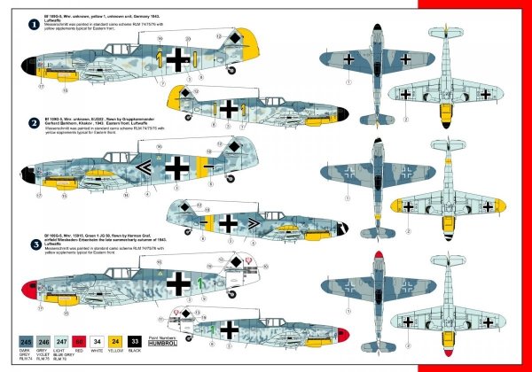 AZ Model AZ7445 Messerschmitt Bf-109G-5 Early (1:72)