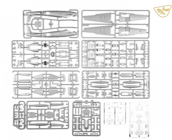 Clear Prop! CP72038 OV-1B Mohawk &quot;Pilot School&quot; ADVANCED KIT 1/72