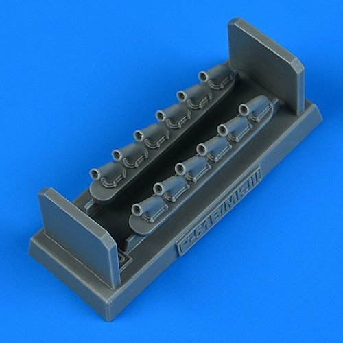 Quickboost QB48945 P-51B/Mk.III Mustang exhaust Tamiya 1/48