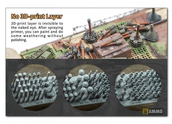 Liang 0422 3D-Print USA Grenade WWII x 60 1/35