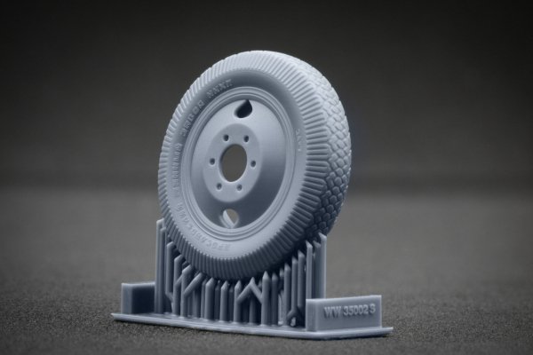 ScaleX WW 35002S ZIS-5 Sagged wheel set (for HobbyBoss) 1/35