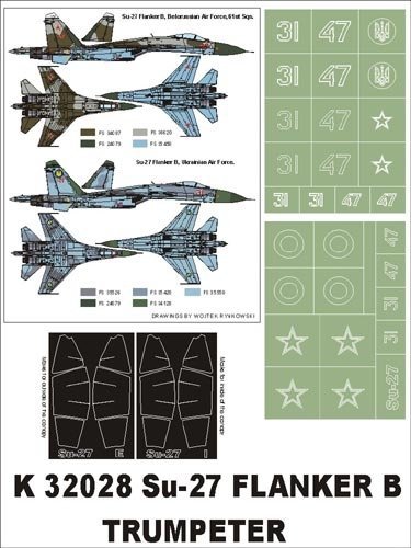 Montex K32028 Su-27 1/32