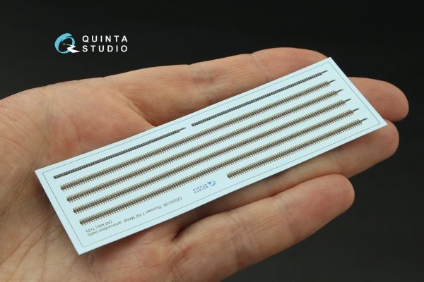 Quinta Studio QD35136 Russian 7.62 Metal ammunition belts (All kits) 1/35