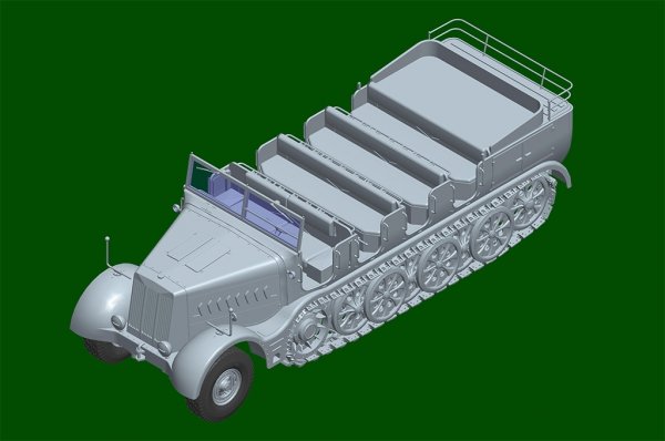 Trumpeter 09575 Schwerer Zugkraftwagen 18 t Sd.Kfz.9 Artillery Version 1/35