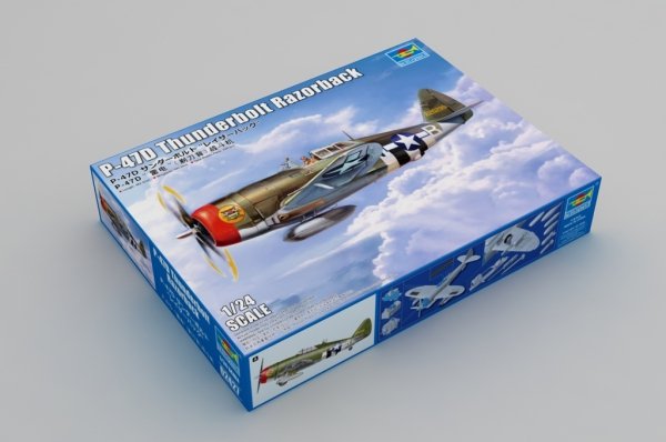 Trumpeter 02427 P-47D Thunderbolt Razorback 1/24