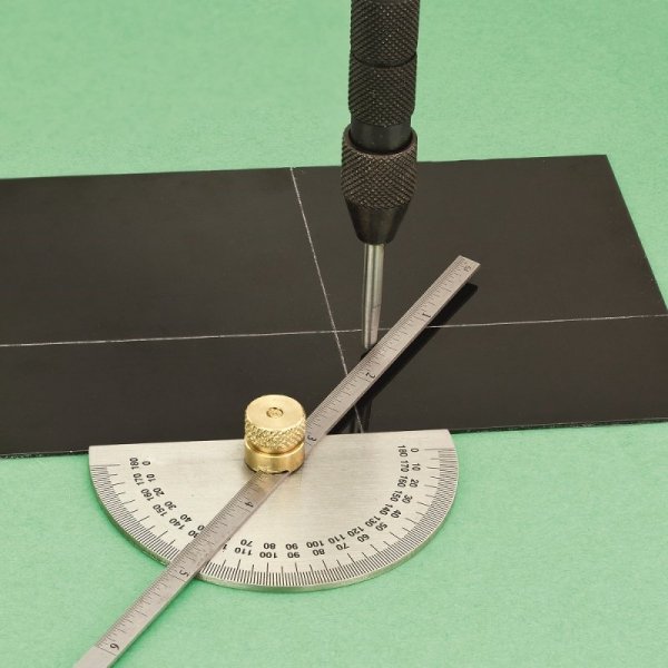Modelcraft PGA6502 Depth Gauge with Protractor