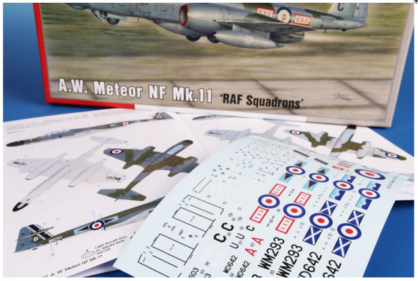 Special Hobby 72437 A.W.Meteor NF Mk.11 RAF Squadrons 1/72