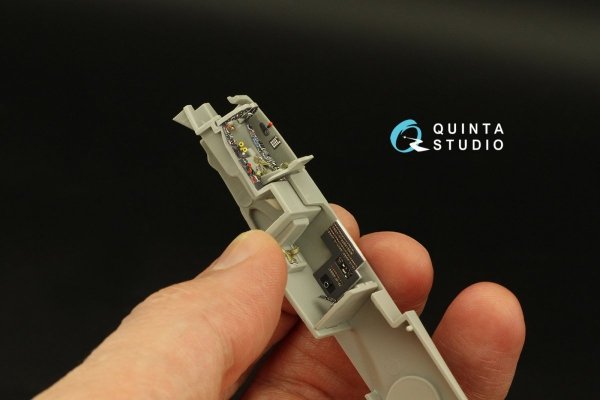 Quinta Studio QD72070 Me 410 3D-Printed &amp; coloured Interior on decal paper (Italeri) 1/72