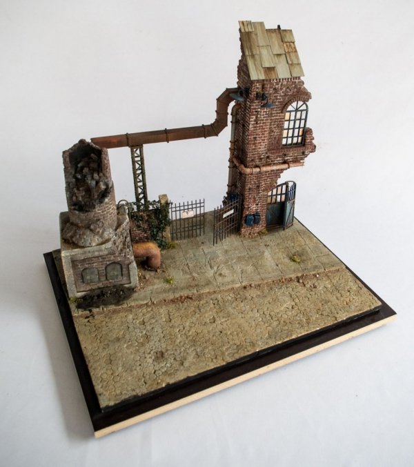RT-Diorama 35304 Diorama-Base: &quot;Grudinin Mill Stalingrad&quot; 1/35