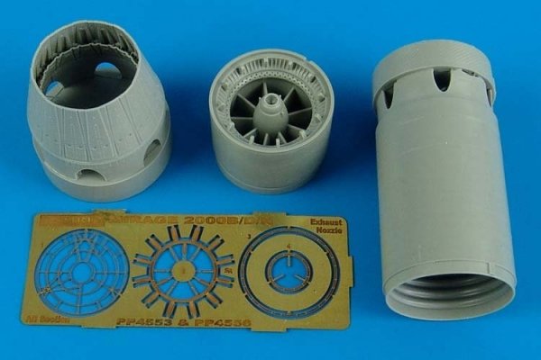 Aires 4556 Mirage 2000C/B/D/N exhaust nozzle - closed 1/48 KINETIC