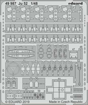 Eduard BIG49229 Ju 52 REVELL 1/48