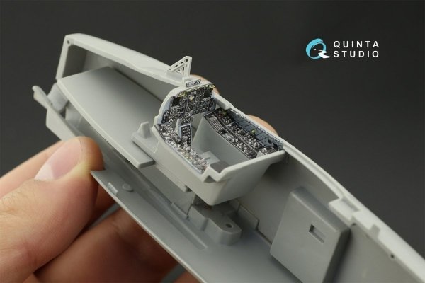 Quinta Studio QD48196 A-10C 3D-Printed &amp; coloured Interior on decal paper (for Italeri ) 1/48
