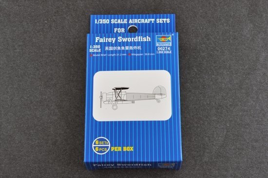 Trumpeter 06274 Fairey Swordfish (6pcs) (1:350)