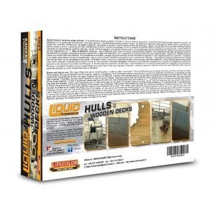 Lifecolor LP04 Liquid pigments Set Hulls and wooden decks 6x22ml