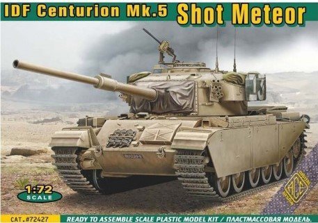 ACE 72427 IDF Centurion Mk.5 Shot Meteor 1/72