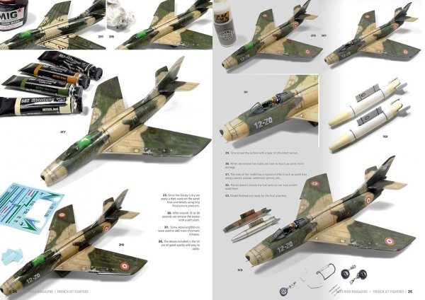 AK Interactive AK2931 ACES HIGH MAGAZINE ISSUE 15 FRENCH JET FIGHTERS