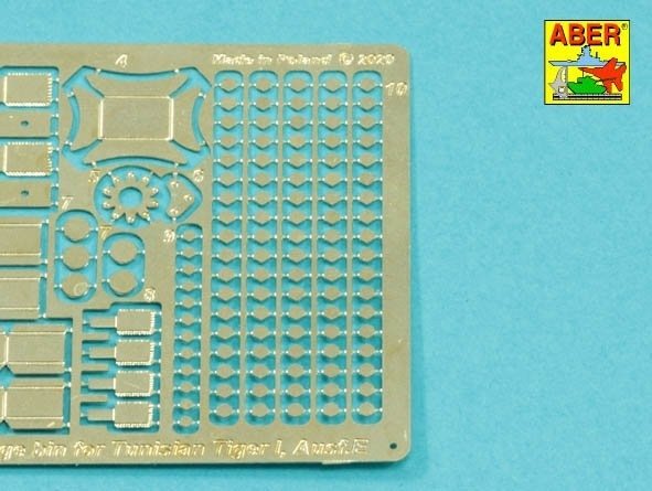 Aber 16140 Tiger I,E Tunezyjski z 501 Abt.- Turret pod / Zasobnik wieżowy 1/16