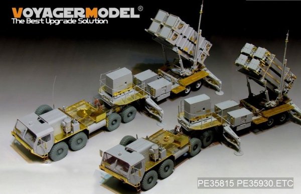 Voyager Model PE35930 Modern U.S. M983 w/MIM-104F Patriot SAM System PAC-3 Basic For TRUMPETER 01037 1/35