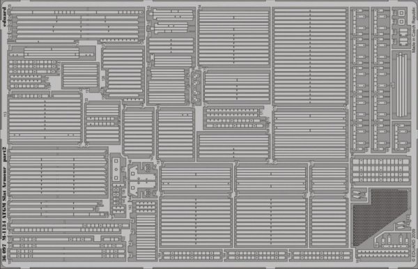 Eduard 36097 M-1134 ATGM slat armour 1/35 AFV Club