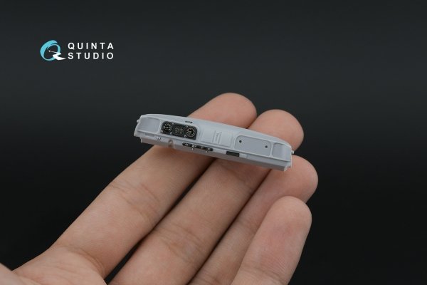 Quinta Studio QD35134 ZIL-MMZ-555 3D-Printed coloured Interior on decal paper (AVD) 1/35