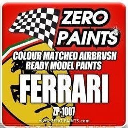 Zero Paints ZP-1007-F1 Rosso Formula 1 - 2 Coat Metallic - 2 x 30ml