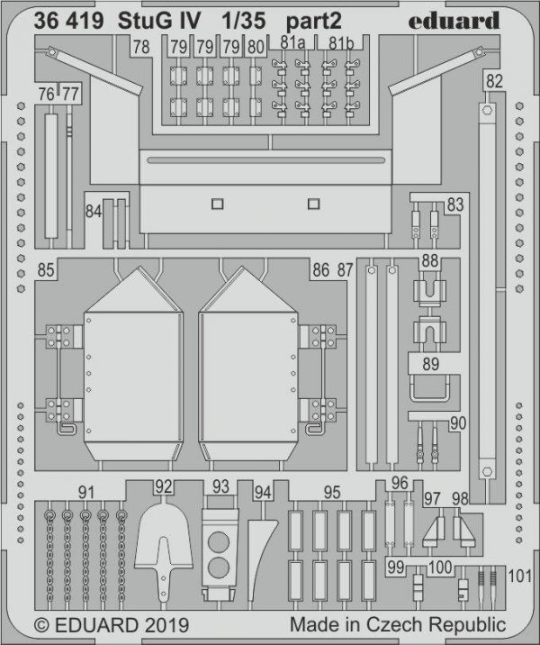 Eduard 36419 StuG IV ACADEMY 1/35