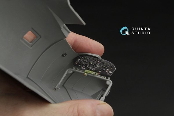 Quinta Studio QD48613 Jaguar Gr.1A 3D-Printed &amp; coloured Interior on decal paper (Airfix) 1/48