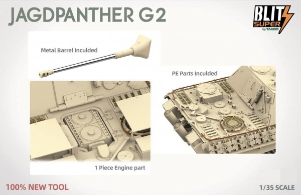 Das Werk DW35042 Panther Ausf.G Late Production SUPER BLITZ 1/35