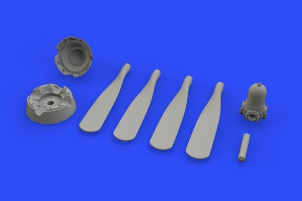Eduard 648488 P-51D Hamilton Standard uncuffed propeller 1/48 EDUARD