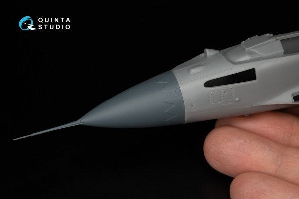 Quinta Studio QT48041 MiG-29K Сorrected nose cone (HobbyBoss) 1/48