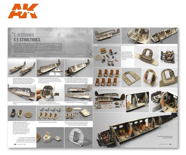 AK Interactive AK276 AIRCRAFT SCALE MODELLING F.A.Q. (English)