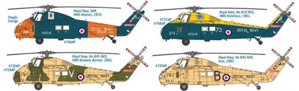 Italeri 2744 WESSEX HAS. 1 (1:48)