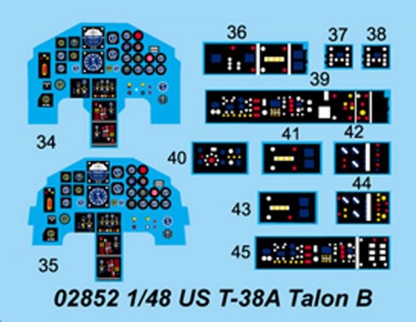 Trumpeter 02852 T-38A Talon (1:48)