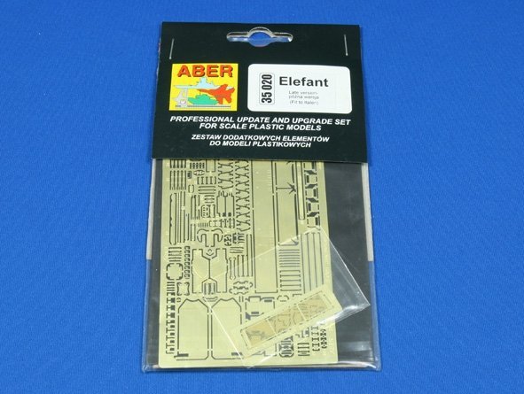 Aber 35020 Elefant (późna wersja) (ITA) (1:35)