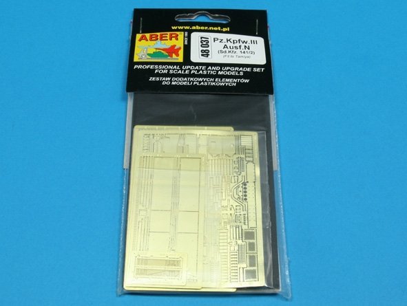 Aber 48037 Pz. Kpfw.III, Ausf.N (Sd.Kfz.141/2) Tamiya 1/48