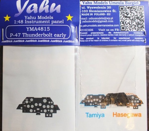Yahu YMA4815 P-47 D early (Tamiya) 1:48