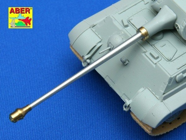 Aber 72L-36 8,8 cm KwK 43L/71 lufa do czołgu Tiger II wczesna do wieży Porsche/8,8 cm KwK 43 L/71 German tank barrel for Tiger II early Porsche turm 1/72 