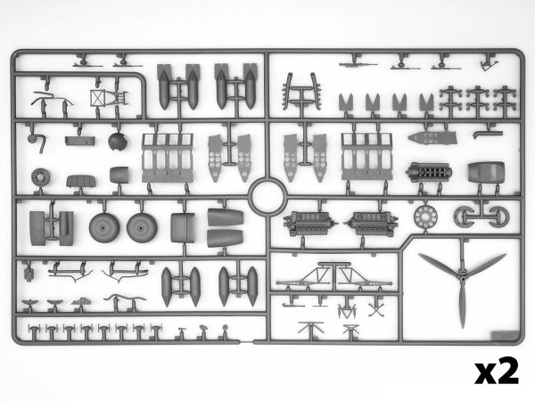ICM DS4805 Airfield of the Luftwaffe bomber group 1/48