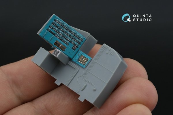 Quinta Studio QD48570 Mi-24A 3D-Printed &amp; coloured Interior on decal paper (Trumpeter) 1/48