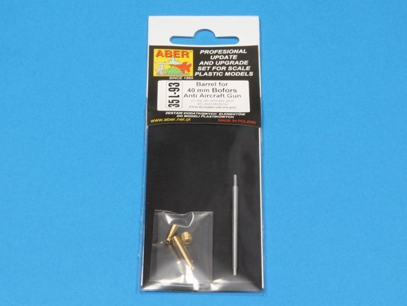 Aber 35L-093 Barrel for 40mm Bofors Anti Aircraft Gun (1:35)