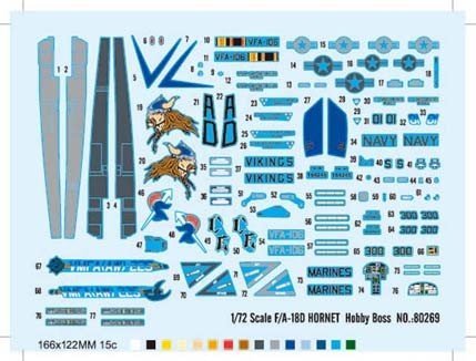 Hobby Boss 80269 F/A-18D HORNET (1:72)