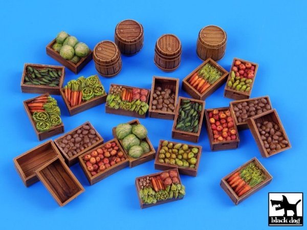 Black Dog T35041 Food supplies 1/35